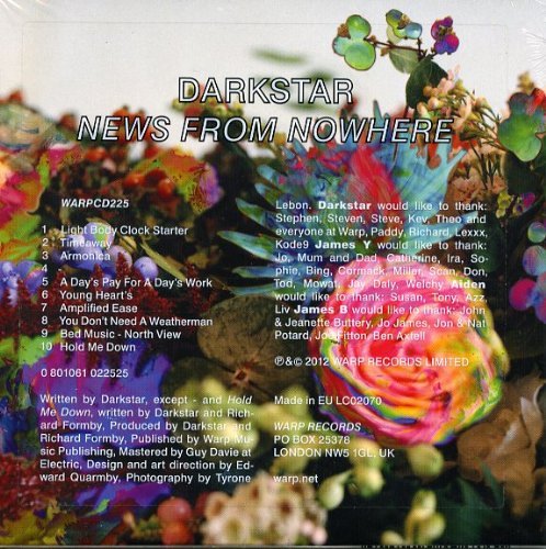 Darkstar · News From Nowhere (CD) (2013)