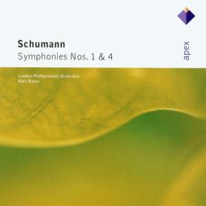 Symphony No. 1 Op. 38 / Symphony No. 4 Op. 120 - London Philharmonic Orchestra / Masur Kurt - Musik - IMPORT - 0809274958525 - 5 september 2003