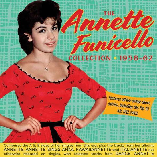 Cover for Annette Funicello · The Singles &amp; Albums Collection 1958-1962 (CD) (2020)