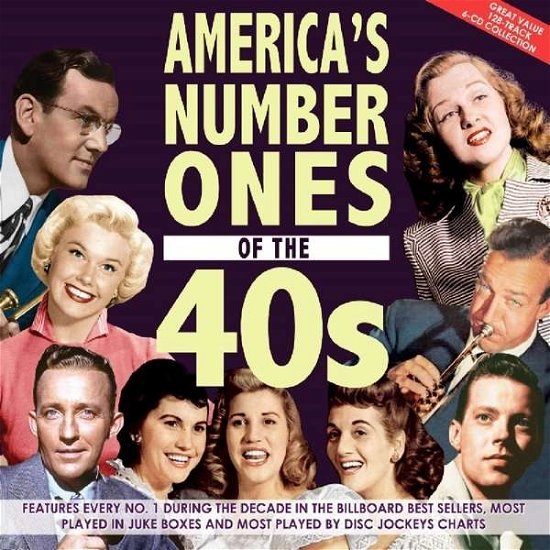 Americas No. 1S Of The 40s - America's No. 1's of the '40s / Various - Musiikki - ACROBAT - 0824046600525 - perjantai 11. tammikuuta 2019
