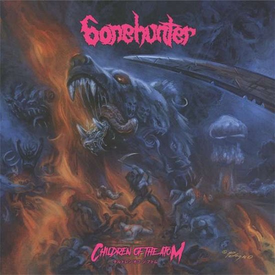 Cover for Bonehunter · Children of the Atom (CD) (2018)