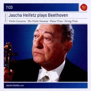 Jascha Heifetz Plays Beethoven (Sonatas & Concertos) - Heifetz Jascha - Musikk - SONY - 0886919155525 - 25. mars 2014