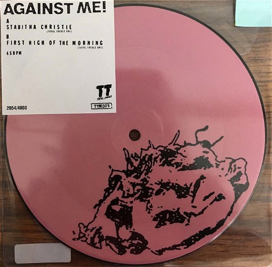 Cover for Against Me · Stabitha Christie (7&quot;) [Limited, Reissue edition] (2017)