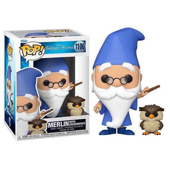 Cover for Funko Pop &amp; Buddy: · The Sword in the Stone : Merlin W/archimedes (MERCH) (2022)