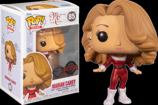 Funko Pop Rocks: Mariah Carey Christmas (dglt) (Merchandise) - Funko - Fanituote -  - 0889698587525 - maanantai 8. elokuuta 2022