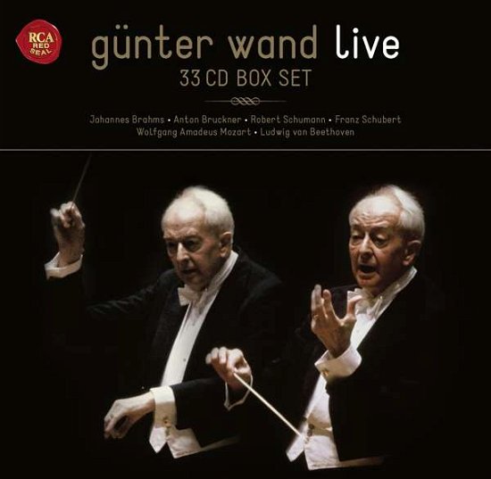 Cover for Gunter Wand · Live Recordings (CD) (2017)