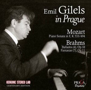 Emil Gilels In Prague - Emil Gilels - Musik - PRAGA DIGITALS - 3149028043525 - 4. Dezember 2015
