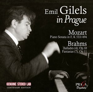 Emil Gilels In Prague - Emil Gilels - Musiikki - PRAGA DIGITALS - 3149028043525 - perjantai 4. joulukuuta 2015