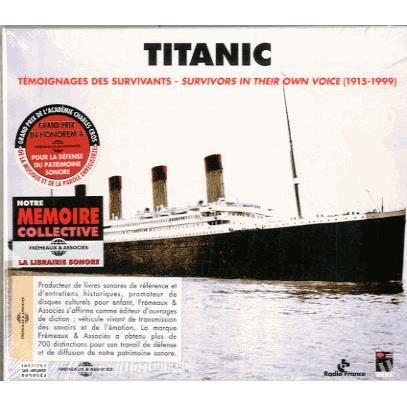 Cover for Titanic 1915-1999: Titanic Survivors / Various (CD) (2004)