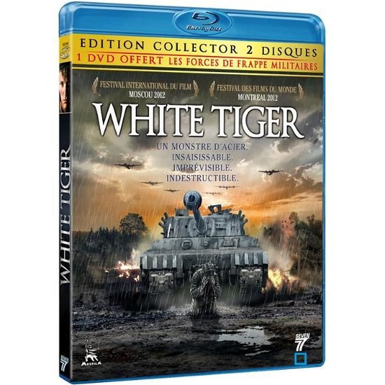 Cover for White Tiger · Aleksey Vertkov Vitaliy Kishchenko Valeriy Grishko Dmitriy Bykovskiy-romashov Gerasim Arkhipov (Blu-ray)