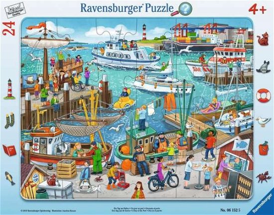 Ein Tag am Hafen 24p - Ravensburger - Andere - Ravensburger - 4005556061525 - 26 februari 2019