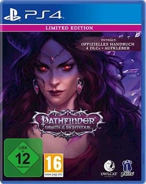 Cover for PS4 Software · Pathfinder - Wrath of the Righteous (Limited Edi (PS4) (2022)