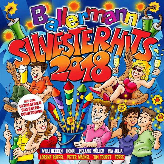 Ballermann Silvesterhits 2018 - V/A - Musik - ZEPPELIN - 4032989975525 - 13 oktober 2017