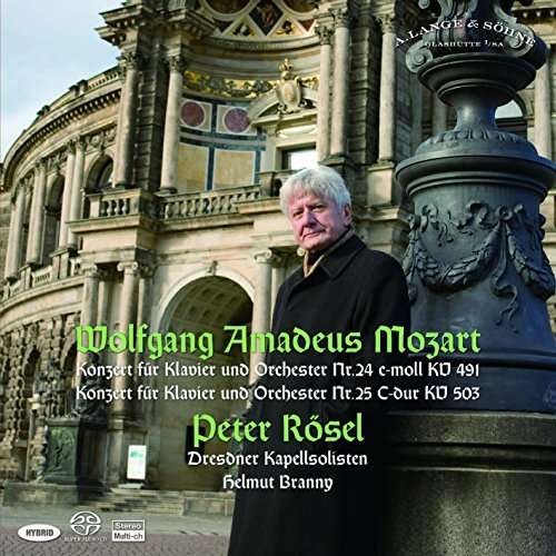 Cover for Peter Rosel · Mozart: Concerto for Piano and Orchestra No.24 K.491 &amp; No.25 K.503 (CD) [Japan Import edition] (2014)