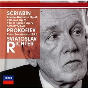 Prokofiev: Piano Sonatas Nos. 4 & 6. - Sviatoslav Richter - Musikk - DECCA - 4988005875525 - 31. mars 2015