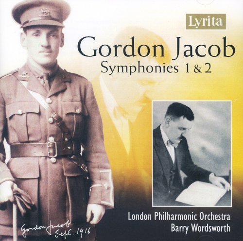 Cover for Jacob / Lpo / Wordsworth · Symphonies 1 &amp; 2 (CD) (2007)