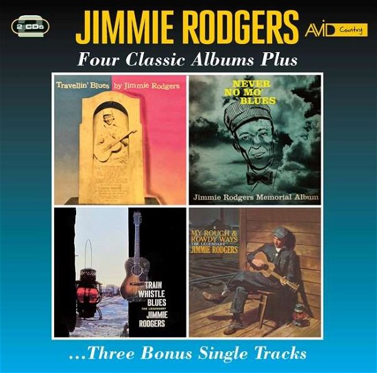 Four Classic Albums Plus - Jimmie Rodgers - Musik - AVID - 5022810729525 - 6. marts 2020