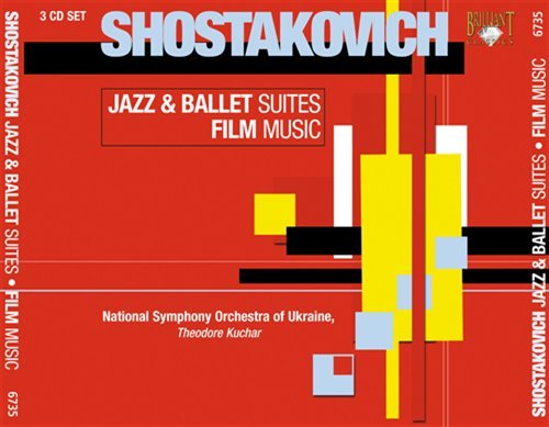 Cover for Theodore Kuchar. National Symphony Orchestra of Ukraine · Shostakovich - Jazz And Ballet Suites. Film Music (CD) (2008)