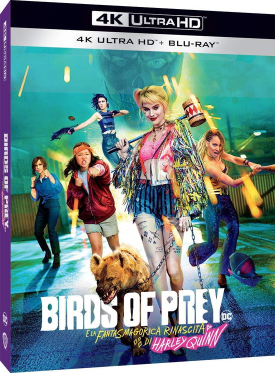 Birds of Prey E La Fantasmagorica Rinascita Di Harley Quinn (Blu-ray 4k Ultra H - Chris Messina,rosie Perez,margot Robbie - Film - WARNER HOME VIDEO - 5051891175525 - 10. september 2020