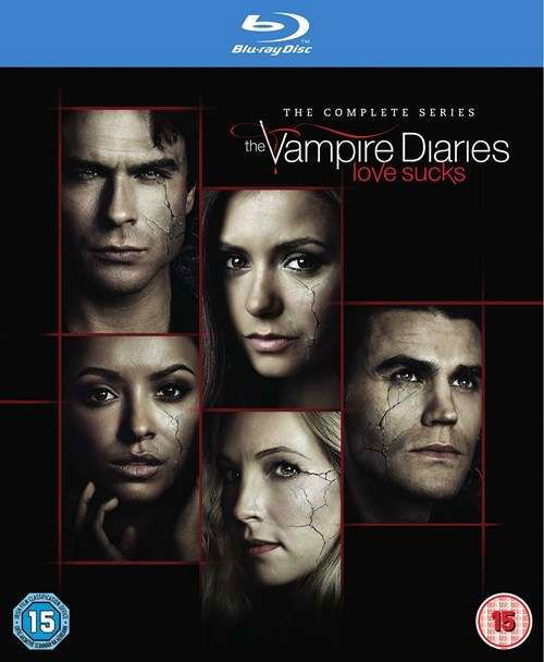 Cover for The Vampire Diaries: Seasons 1-8 · Vampire Diaries S1-8 (Blu-Ray) (2017)