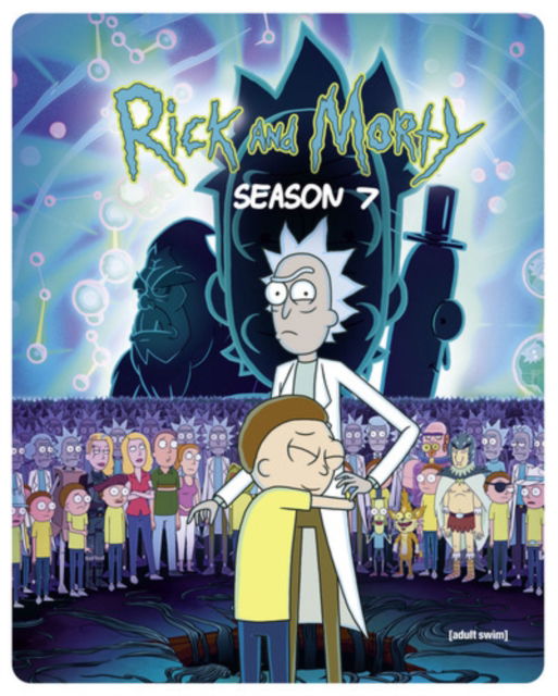 Cover for Rick And Morty Season · Rick And Morty: Season 7 (Steelbook) (Blu-ray) [Steelbook edition] (2024)