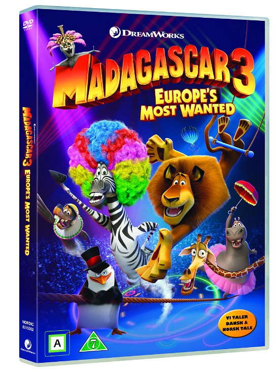 Madagascar 3: Europe's Most Wanted -  - Films - JV-UPN - 5053083150525 - 1 februari 2018