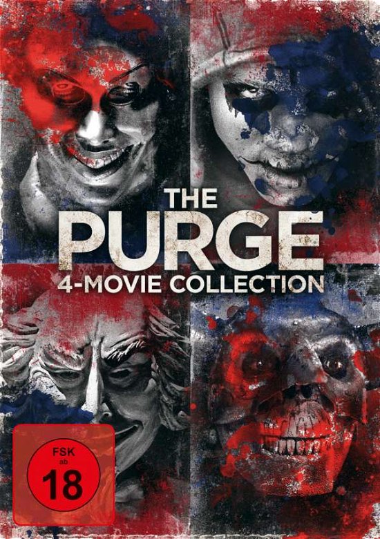 Cover for Ethan Hawke,lena Headey,adelaide Kane · The Purge-4-movie-collection (DVD) (2019)