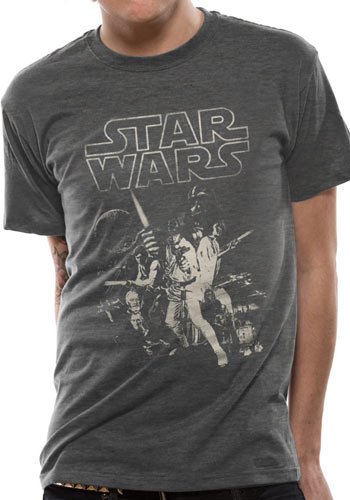Cover for Star Wars · Star Wars: A New Hope One Sheet (T-Shirt Unisex Tg. 2XL) (Bekleidung) [size XXL]