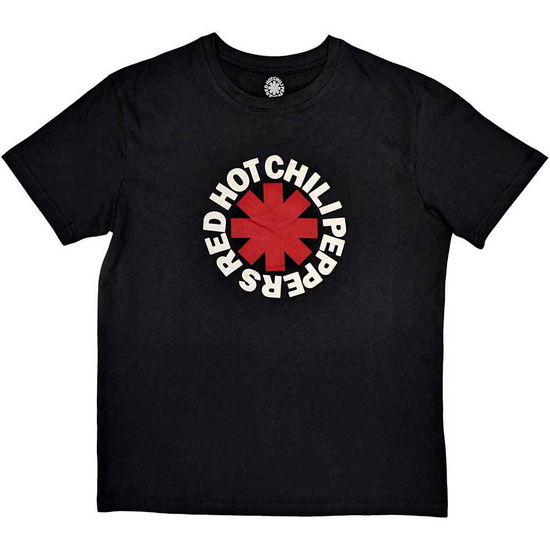 Red Hot Chili Peppers Unisex T-Shirt: Classic Asterisk - Red Hot Chili Peppers - Merchandise - PHM - 5056187701525 - 30 maj 2019