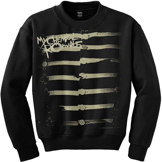 My Chemical Romance Unisex Sweatshirt: Together We March - My Chemical Romance - Gadżety -  - 5056368629525 - 