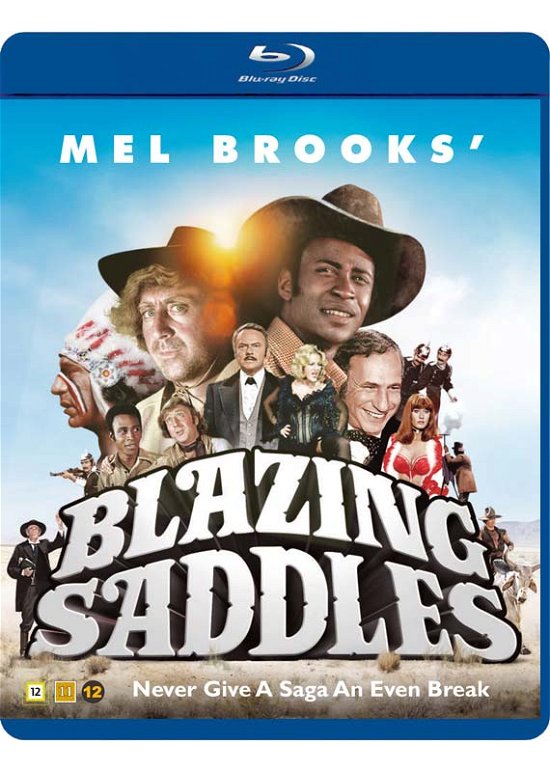 Cover for Blazing Saddles (Blu-ray) (2023)