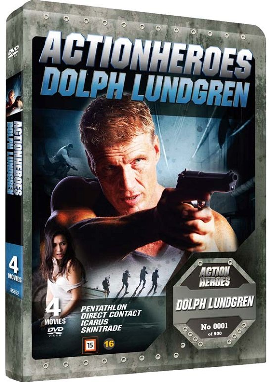 Cover for Dolph Lundgren: Action Heroes (DVD) [Steelbook edition] (2021)