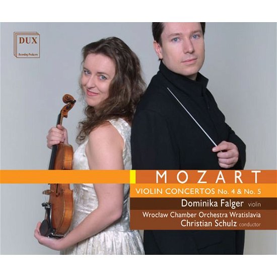 Violin Concertos Nos 4 & 5 - Mozart / Falger / Wroclaw Chamber Orchestra - Muziek - DUX - 5902547004525 - 2006