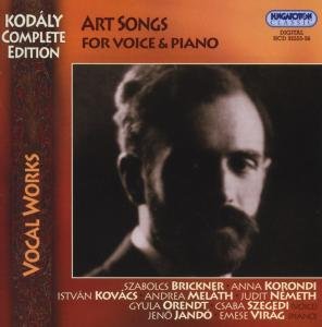 ART SONGS /complete - Zoltán Kodály - Musiikki - HUNGAROTON - 5991813255525 - tiistai 19. toukokuuta 2009