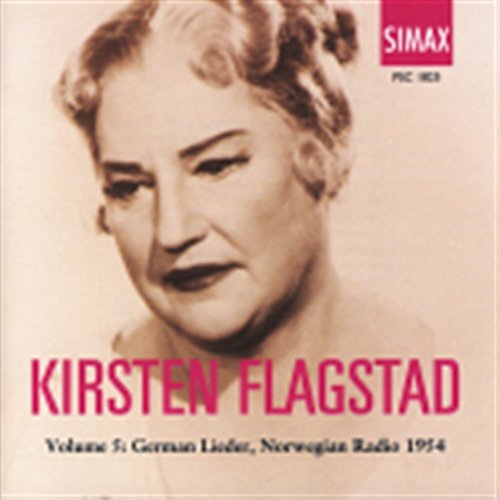 Cover for Flagstad,karen / Brahms / Strauss / Wolf / Alme · Flagstad Coll 5: German Lieder Norwegian Radio 54 (CD) (1996)