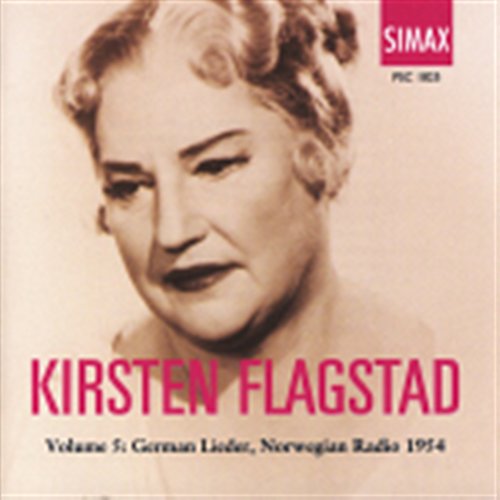 Flagstad Coll 5: German Lieder Norwegian Radio 54 - Flagstad,karen / Brahms / Strauss / Wolf / Alme - Musik - SIMAX - 7025560182525 - 1996