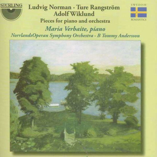 Cover for Norman / Norrlands Operan Symph Orch / Andersson · Pieces for Piano &amp; Orchestra (CD) (2012)