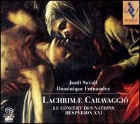 Cover for Le Concert Des Nations / Jordi · Lachrimae Caravaggio (CD) (2013)
