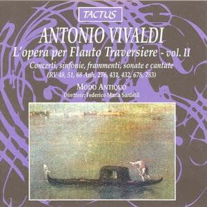 L'opera Per Traversiere - A. Vivaldi - Musikk - TACTUS - 8007194100525 - 2012