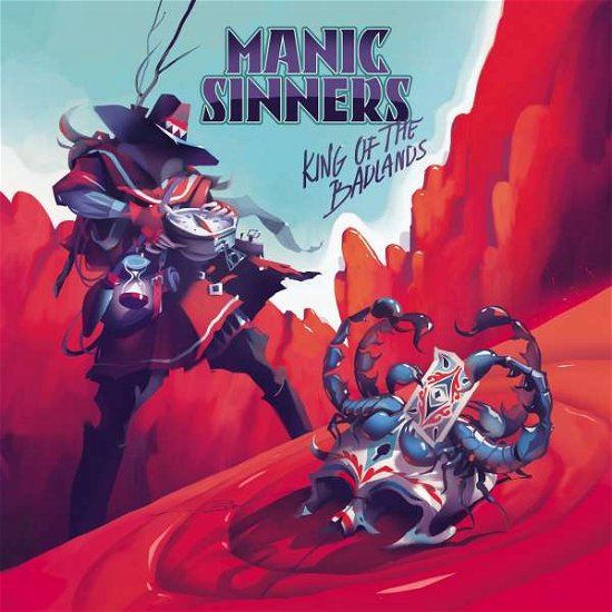 Cover for Manic Sinners · King Of The Badlands (CD) (2022)