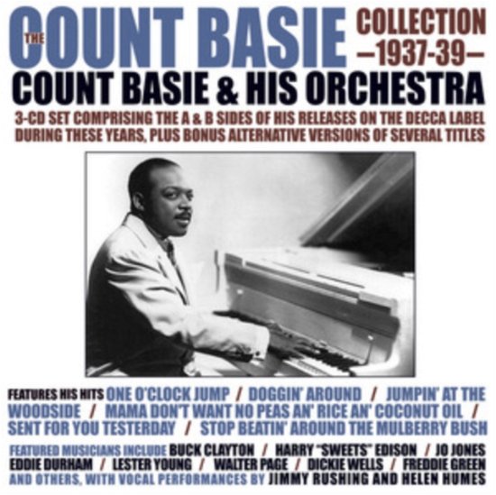 Count Basie Collection 1937 39 - Count Basie & His or - Música - TRAPEZE - 8240469104525 - 5 de fevereiro de 2021