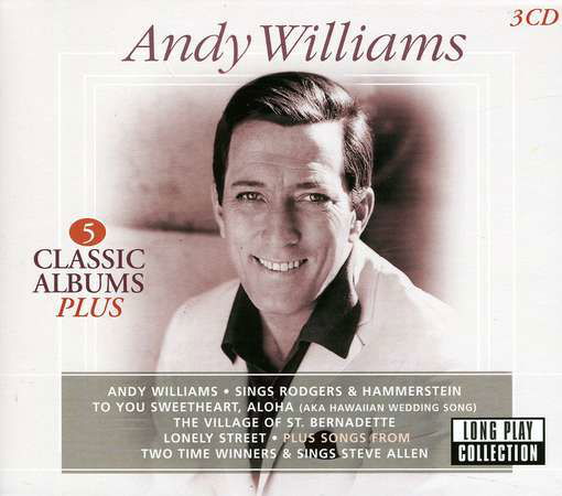 Long Play Collection: Five Classic Albums Plus - Andy Williams - Musik - GOLDIES - 8712177058525 - 14. juni 2011