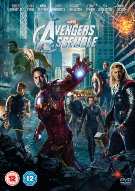 Cover for Marvel Avengers Assemble (DVD) (2012)