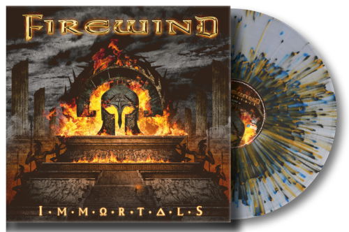 Cover for Firewind · Immortals (Splatter Vinyl LP) (LP) (2025)