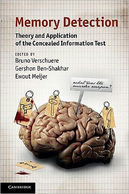 Cover for Bruno Verschuere · Memory Detection: Theory and Application of the Concealed Information Test (Hardcover bog) (2011)