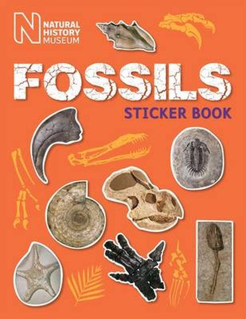 Fossils Sticker Book - Natural History Museum - Books - The Natural History Museum - 9780565093525 - August 7, 2014