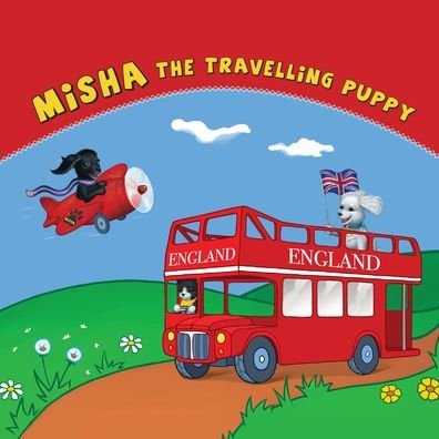 Cover for Natalia Hooker · Misha the Travelling Puppy England (Paperback Book) (2022)