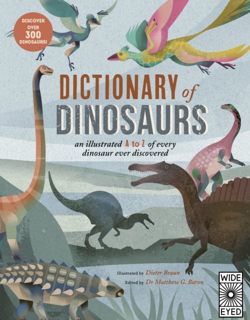 Cover for Natural History Museum · Dictionary of Dinosaurs (Paperback Bog) (2024)