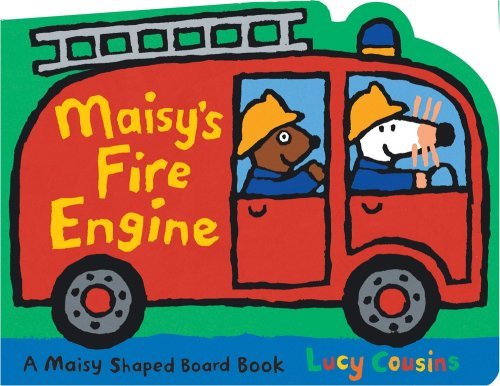 Cover for Lucy Cousins · Maisy's Fire Engine: a Maisy Shaped Board Book (Kartongbok) [Brdbk edition] (2009)