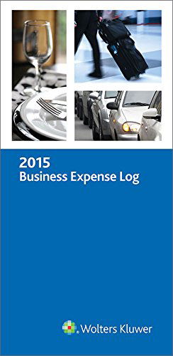 Business Expense Log, 2015 (Stock) - Cch Tax Law Editors - Kirjat - CCH Inc. - 9780808039525 - maanantai 4. elokuuta 2014